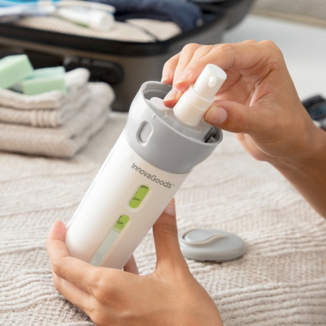 Dispensador De Jabón Shampoo Para Viajes 4 En 1 Innovagoods-7