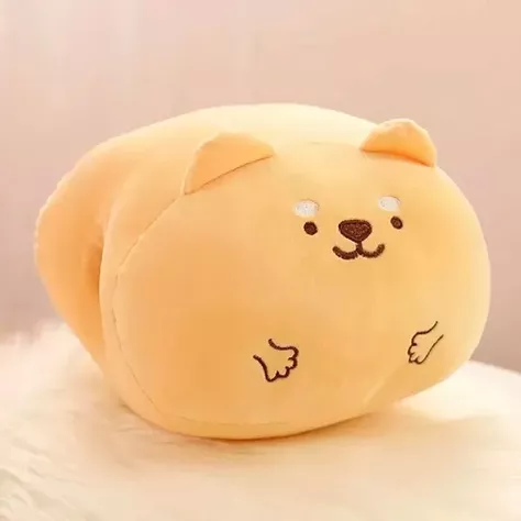 Almohada Guatero Peluche Calentador De Manos Oso-1