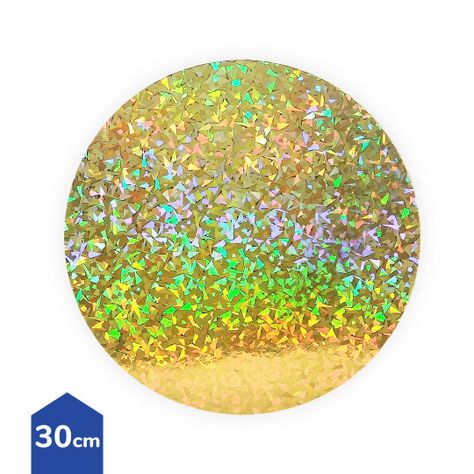 BANDEJA TORTA 30CM DORADO LASER X1UNI-0