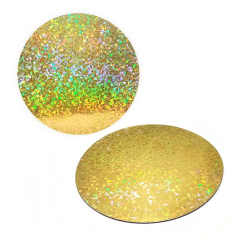 BANDEJA TORTA 30CM DORADO LASER X1UNI-1