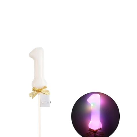 Topper Número 1 Con Luz 22cm-0