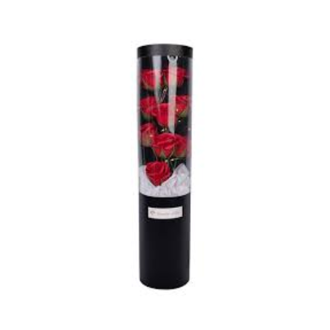 Ramo De Rosas Con Luz Hada.-0