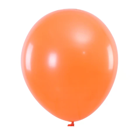 Globos De Látex Perlado Naranja 30Pcs 25.5Cm-0