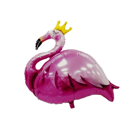 Globo Metalico Flamingo Corona 98x92Cm-1