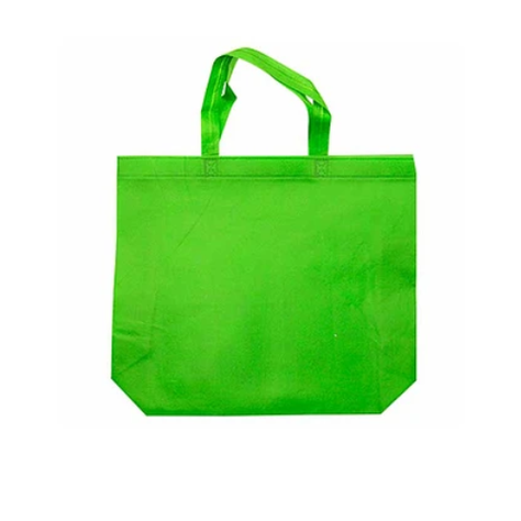 Bolsa De Genero Verde Con Asa 45x38x12cm-0