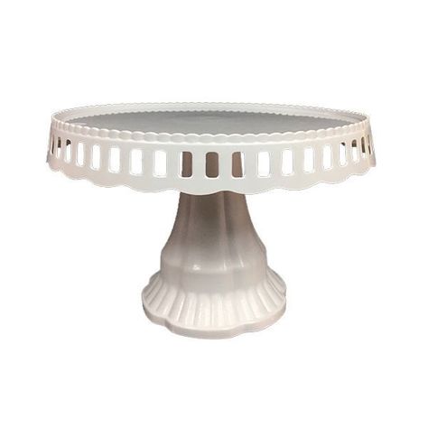 BANDEJA TORTA PLASTICO BLANCO 24 CM X1 UNI-0