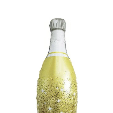 Globo Metalizado Botella Dorada 49x98Cm-1