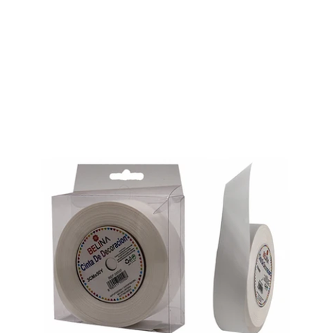 Cinta De Regalo Blanco Rollo 3cmx50-1