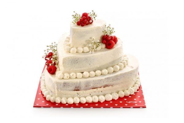 Molde para Torta – Corazón 3pcs-1
