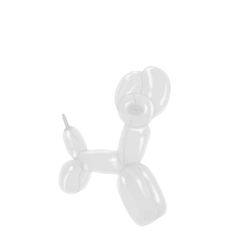 Globos Largos 40pcs 28cm Blanco-1