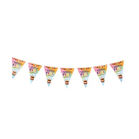 Banderín Feliz Cumpleaños 3m-0