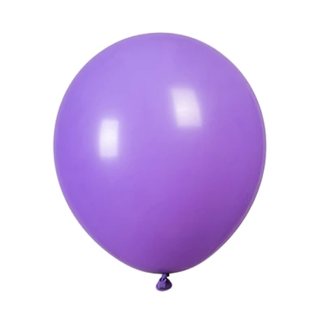 Globos De Látex Morado Mate 25pcs 23cm-0