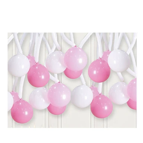 Set De Globos De Latex Color Rosa-0