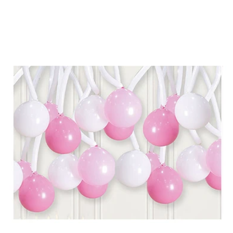 Set De Globos De Latex Color Rosa-1