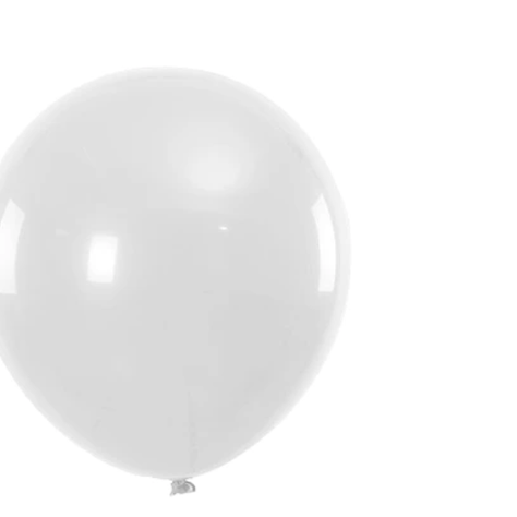 Globos De Látex 50Pcs 23Cm Blanco-1