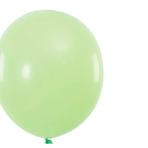 Globos De Látex Verde Mate 100Pcs 23 Cm-1