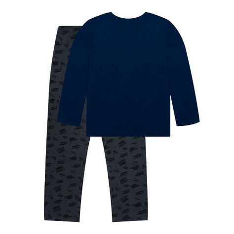PIJAMA HOMBRE SUPERMAN HERO OSCURO-0