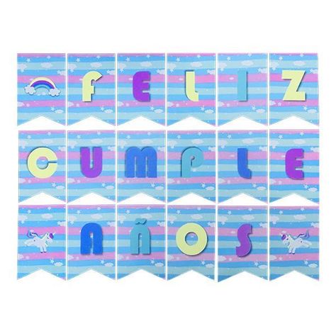 BANNER F.C. UNICORNIO COLORES 3 MT X1 UNI-0