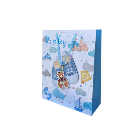 Bolsa De Regalo Calzado Vestido Bebe 31X12X40Cm 12 Unid -0