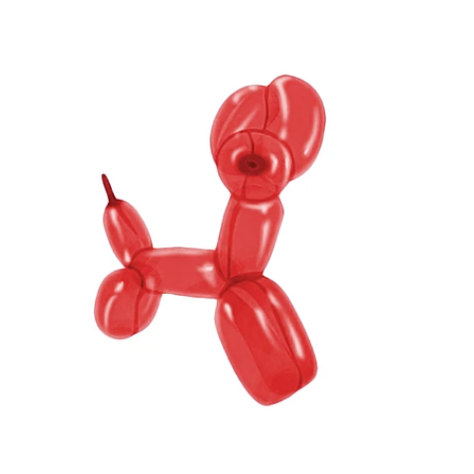 Globos Largos 40pcs 28cm Rojo-0