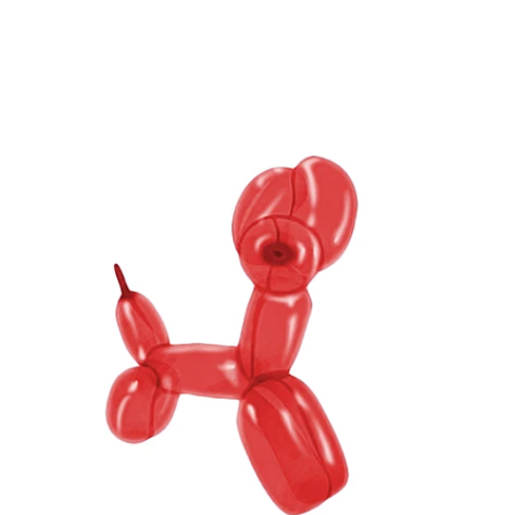 Globos Largos 40pcs 28cm Rojo-1