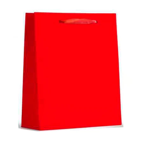 Bolsa De Regalo Color Roja 12x31x40cm-0