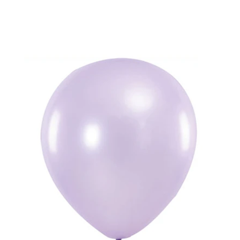 Globos Brillantes 12pcs 23cm Lila-1