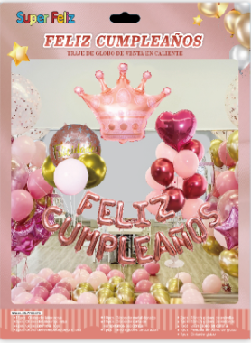 GLOBOS FELIZ CUMPLEAÑOS MUJER-0