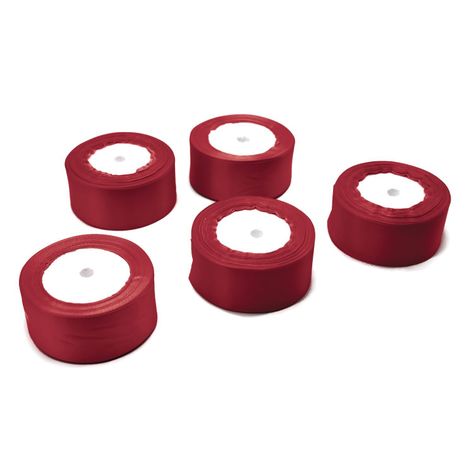  CINTA SATIN 4CMX22.8M 5PCS BURDEO X1 UNI-1