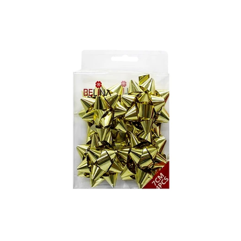 Lazo De Regalo Oro 7cm 4pcs-0