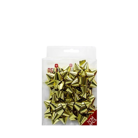 Lazo De Regalo Oro 7cm 4pcs-1