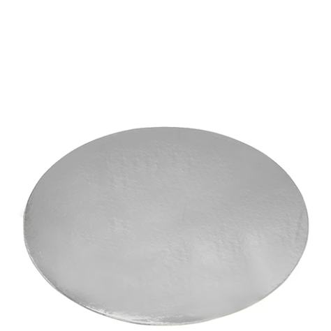 Plato Torta Redondo Plata 40 cm 2mm-1