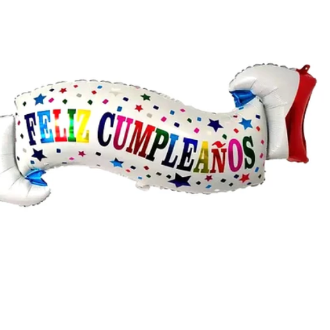 Globo Metalico Feliz Cumpleaños 97x49Cm-1