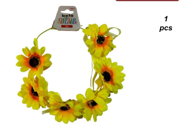 CINTILLO CON GIRASOLES-0