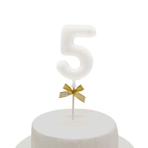  TOPPER TORTA NUMERAL LED #5-1