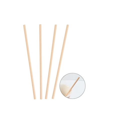 Bombillas De Papel Kraft 50pcs 6x197mm-0