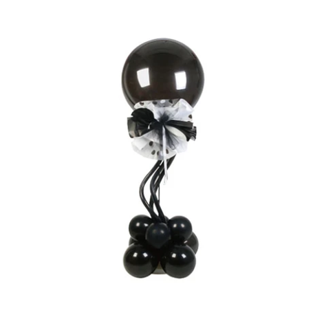 Set Ge Globos Con Base 150Cm Color Negro-0