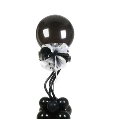 Set Ge Globos Con Base 150Cm Color Negro-1