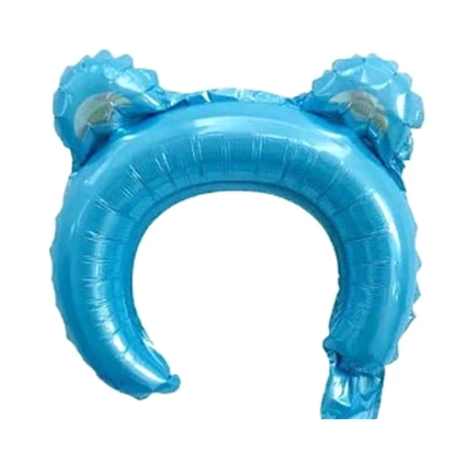 Globo Cintillo Oso Celeste 28x30 cm-0