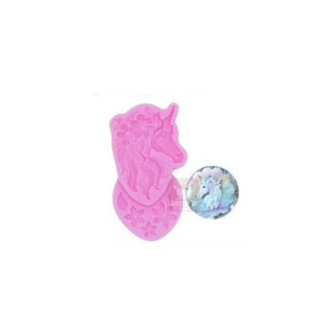MOLDE PARA FONDANT Unicornio Surtido.-0