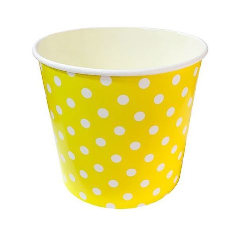 POTE POP CORN POLKA LILA 16X17 CM X1 UNI-1