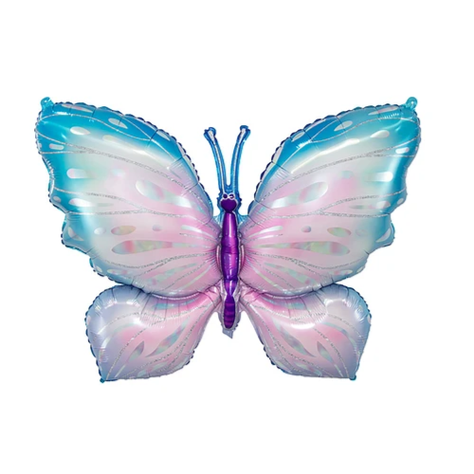 Globo Metalico Mariposa 74x100 cm-0
