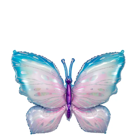Globo Metalico Mariposa 74x100 cm-1