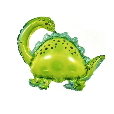 Globo Metalico Dinosaurio Verde 37x38cm-0