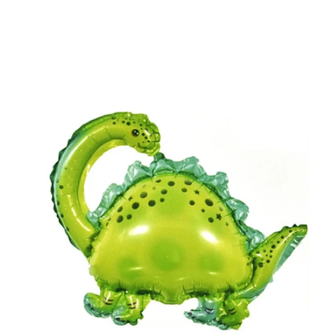 Globo Metalico Dinosaurio Verde 37x38cm-1