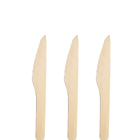 Cuchillo De Madera 12pcs 14cm-1