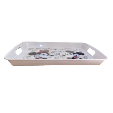 CAJA 12PCS BANDEJA MELAMINA DISNEY 100 AÑOS.-0