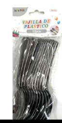 CUCHARAS DESCARTABLES PLATEADAS 24UND-1
