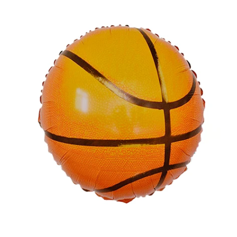 Globo Metalico Pelota De Baloncesto-0