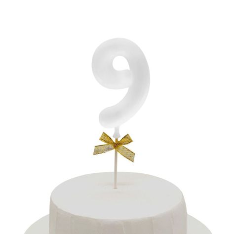 TOPPER TORTA NUMERAL LED #9-1